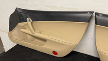 Load image into Gallery viewer, 05 13 Corvette C6 Z06 Driver Passenger Interior Door Trim Panels Cashmere Black
