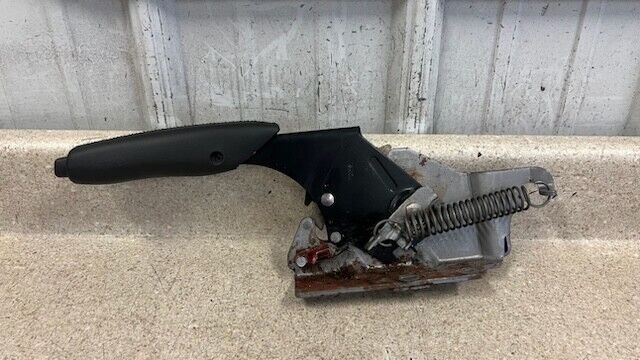 93 02 Pontiac Firebird Camaro SS Emergency Brake Handle Leather E-Brake Black