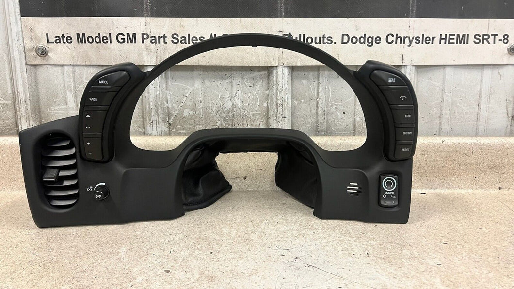 05 13 Chevrolet Corvette C6 Z06 Factory Gauge Cluster Speedometer Trim GM OEM