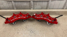 Load image into Gallery viewer, 05 13 Corvette C6 Z06 Front Brake Calipers 6 Piston Set Brakes OEM 5K NICE!
