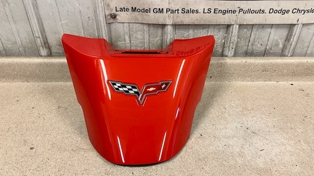 05 13 Corvette Convertible C6 Center Waterfall Panel GM 20914169 Orange 33K