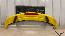 Load image into Gallery viewer, 10 13 Camaro SS SLP Rear Trunk Spoiler OEM GM Yellow  Decklid High Rise 22814776
