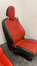 Load image into Gallery viewer, 10 15 Chevrolet Camaro SS Front Rear Power Heated Leather Seats GM Orange 32K
