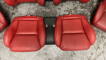 Load image into Gallery viewer, 04 05 06 Pontiac GTO Complete Set Front Rear Power Black Red Leather Seats OEM
