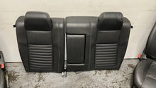 Load image into Gallery viewer, 11 14 Dodge Challenger Seats Front Rear Black Leather Power Heated Manual
