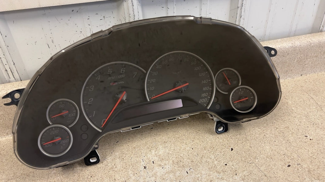 06 07 08 Corvette C6 Z06 Instrument Gauge Cluster 55K GM Speedometer 10305328