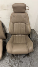 Load image into Gallery viewer, 98 02 Pontiac Firebird Trans AM WS6 Front Rear Set Seats Leather Tan OEM 51K
