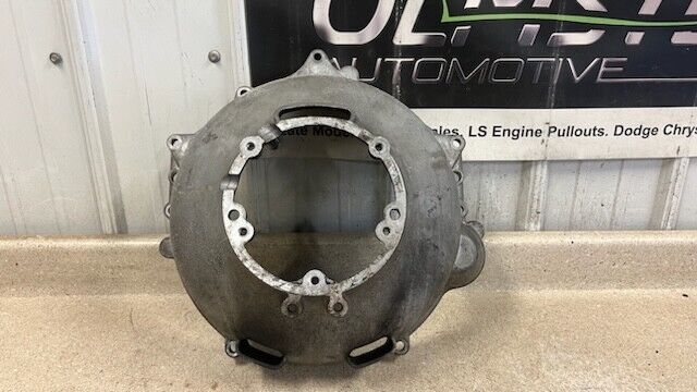 2005 2013 C6 CORVETTE 6 SPEED MANUAL FLYWHEEL BELL HOUSING GM 12568370 OEM 21K