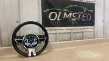 Load image into Gallery viewer, 10 11 Camaro SS Leather Steering Wheel GM Black Stone Stitching 26K Manual
