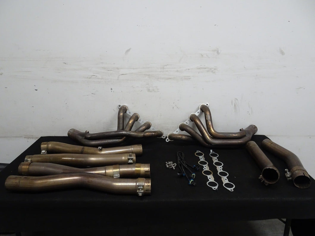 14-19 Corvette C7 Speed Engineering Long Tube Headers 2'' & Catted Mids ARP 6.2L
