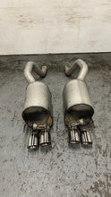 Load image into Gallery viewer, 06 13 C6 Corvette Z06 NPP Bi-Mode Mufflers OEM GM Axle Back Exhaust 3&#39;&#39; Dual 21K
