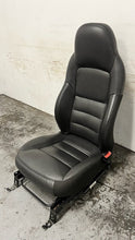 Load image into Gallery viewer, 05 13 Corvette C6 Passenger Leather Seat Black GM OEM Manual Non Heated Tracks
