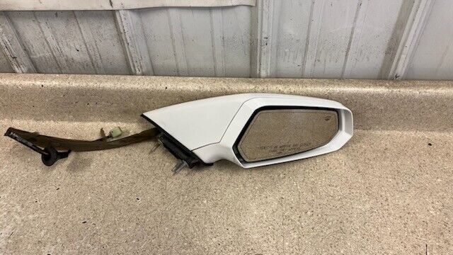 10 15 Chevrolet Camaro Passenger Side Mirror Right Heated OEM RH White 92247444