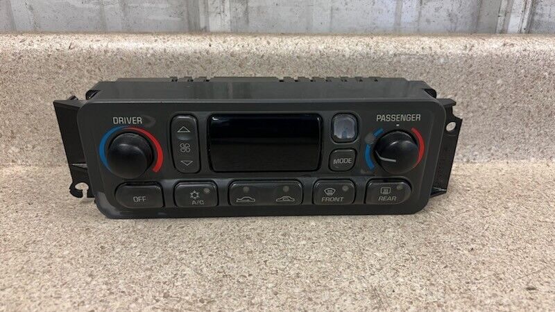 1997 2004 Corvette Z06 C5 Climate HVAC Control Switches AC Heat GM 09380441 OEM