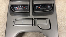 Load image into Gallery viewer, 10 15 Camaro SS Center Console Top Trim Gauges Switches Controls GM 39K Auto
