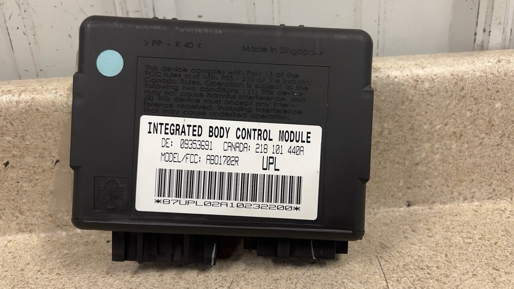 1997 2002 Firebird Trans AM Camaro SS Body Control Module OEM GM 09353691 BCM