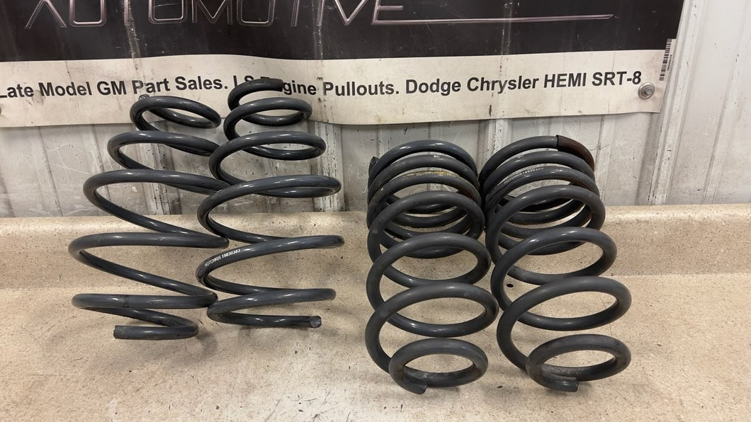 2010-2015 Camaro Sport Coil Springs Hotchkis Sport Suspension Front Rear 19110