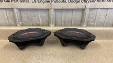 Load image into Gallery viewer, 2010 2015 Camaro SS Rear Driver Passenger Brembo Brake Calipers Pair OEM 26K
