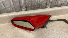 Load image into Gallery viewer, 10 15 Chevrolet Camaro Driver Side Mirror Left Heated OEM SS LH Red 35K Miles
