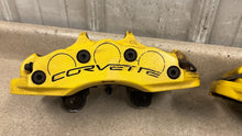 Load image into Gallery viewer, 05 13 Chevrolet Corvette C6 Z06 Front Brake Calipers 6 Piston Set Brakes OEM
