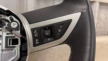 Load image into Gallery viewer, 10 11 Chevrolet Camaro SS Leather Steering Wheel GM Black Stone Stitching 56K
