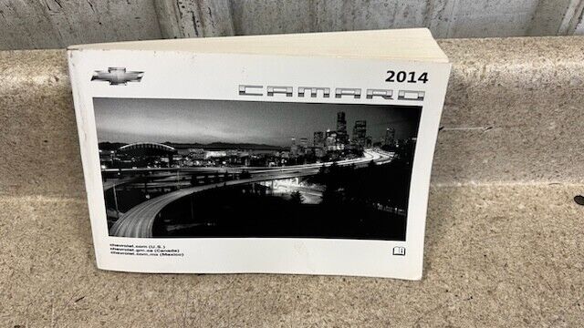 2014 Chevrolet Camaro Owners Manual Booklet Guide Information Original Factory