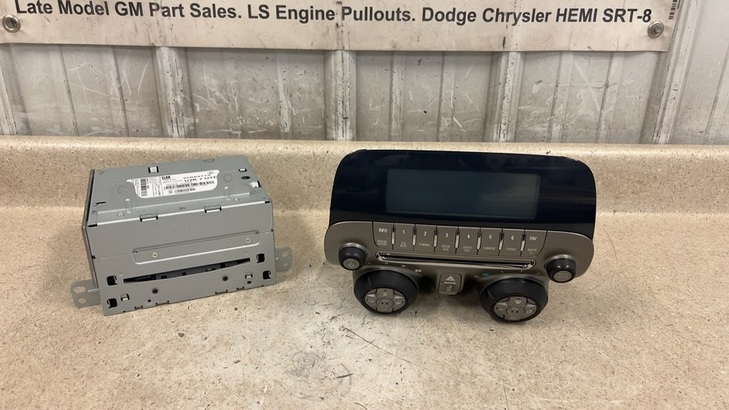 10 12 Chevrolet Camaro Stereo Radio Receiver GM 92235960 Dash Control Panel 53K