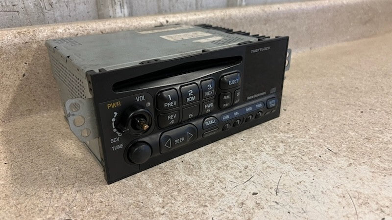 98 02 Camaro SS Z28 Monsoon Radio AM FM CD Player Audio GM 15766822 BLUE LED MOD