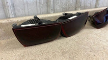 Load image into Gallery viewer, 10 13 Camaro SS ZL1 Rear Bumper Tail Lights Passenger Driver Rings GM Tinted 75K
