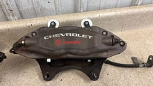 Load image into Gallery viewer, 2010 2015 Camaro SS Front Driver Passenger Brembo Brake Calipers Pair OEM
