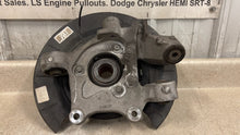 Load image into Gallery viewer, 10 15 Camaro SS LH Driver Side Rear Spindle Assembly GM Knuckle Hub Left LH 53K
