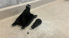 Load image into Gallery viewer, 12 15 Chevrolet Camaro Suede Shifter Knob Boot 6 Speed Manual OEM GM Black Screw
