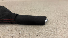 Load image into Gallery viewer, 05 13 Corvette C6 Centennial Edition Black Red Suede Emergency Brake Handle 56K
