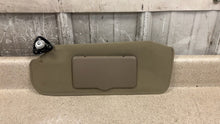 Load image into Gallery viewer, 93 02 Firebird Trans AM WS6 Camaro SS Driver Sun Visor Left OEM GM Tan 51K LH
