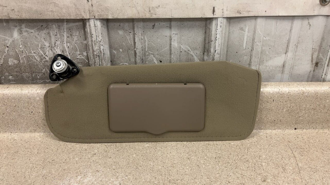 93 02 Firebird Trans AM WS6 Camaro SS Driver Sun Visor Left OEM GM Tan 51K LH