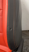 Load image into Gallery viewer, 10 15 Chevrolet Camaro SS Front Rear Power Heated Leather Seats GM Orange 32K
