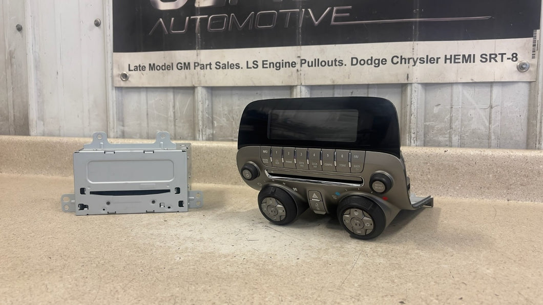 10 12 Chevrolet Camaro Stereo Radio Receiver GM 20990312  Dash Control Panel 26K