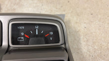 Load image into Gallery viewer, 10 15 Camaro SS Center Console Top Trim Gauges Switches Controls GM 53K Auto
