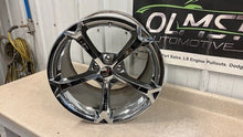 Load image into Gallery viewer, 10 13 Corvette C6 Z06 Speedline Rear 19&#39;&#39; Chrome Wheel GM 9597864 19X12 35K
