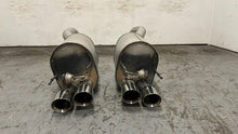 Load image into Gallery viewer, 06 13 C6 Corvette Z06 NPP Bi-Mode Mufflers OEM GM Axle Back Exhaust 3&#39;&#39; Dual 21K
