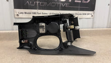 Load image into Gallery viewer, 05 13 C6 Corvette Silver Center Console Radio Trim Bezel Switches GM OEM Gray
