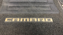 Load image into Gallery viewer, 201 Chevrolet Camaro SS Factory Black Floor Mats Carpet Front Rear GM Set
