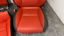 Load image into Gallery viewer, 10 15 Chevrolet Camaro SS Front Rear Power Heated Leather Seats GM Orange 32K
