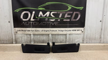 Load image into Gallery viewer, 10 15 Camaro SS Driver Passenger Side Sun Visors Left Right Visor Black Pair 35K
