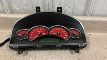 Load image into Gallery viewer, 04 06 Pontiac GTO Gauge Instrument Cluster 98K Speedometer 92172960 Red Manual
