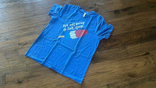 Load image into Gallery viewer, Men’s Size XXL 4th Of July Funny T-Shirt Bella Canvas Fireworks Unisex Blue
