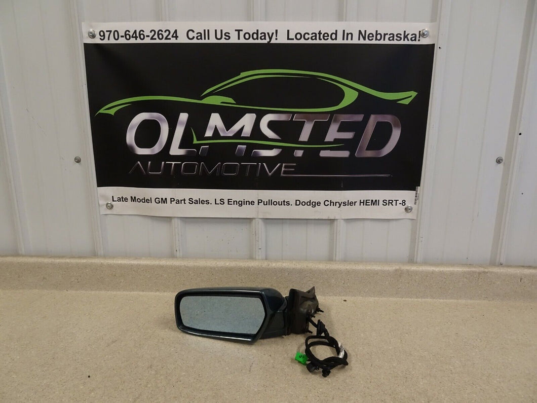 04 07 Cadillac CTSV CTS Driver Side Mirror OEM GM Blue LH Left 25765009