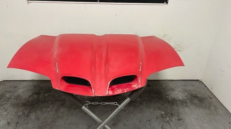 1998 2002 Firebird Trans Am WS6 OEM GM Ram Air Hood Red ORIGINAL Factory RARE