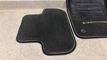 Load image into Gallery viewer, 2010 2015 Chevrolet Camaro SS Front Rear Left Right Floor Mats GM Black Logo
