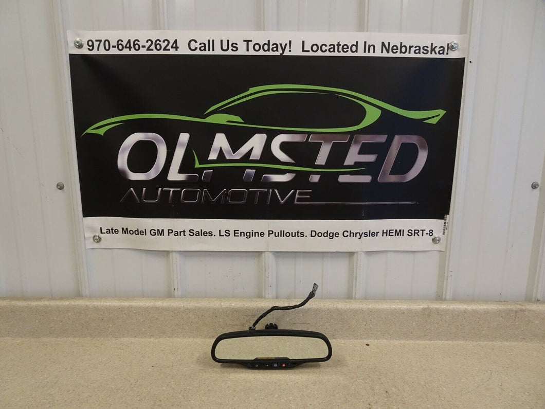 05 06 07 Cadillac CTS Rear View Mirror w/Automatic Dimming & Onstar OEM 25712123